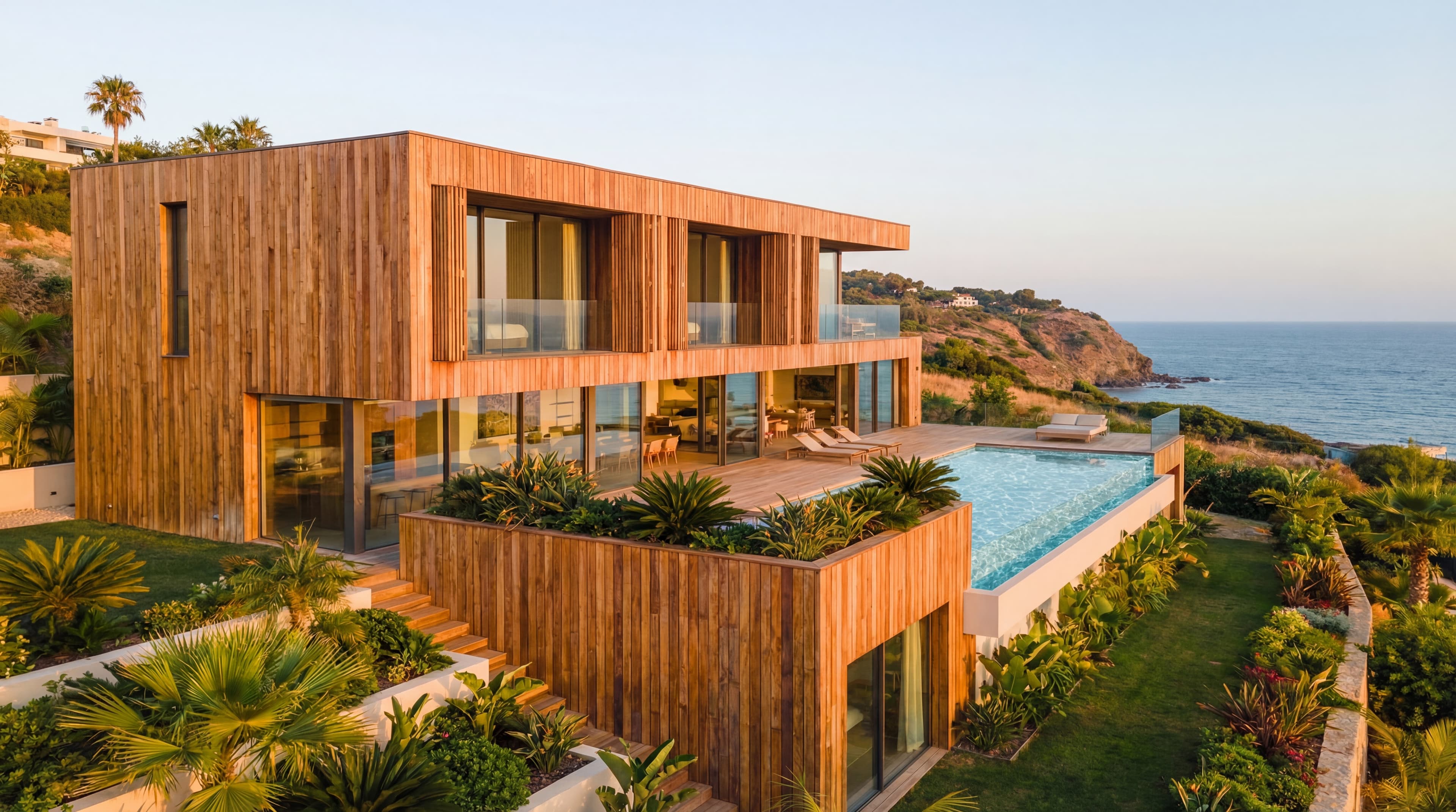 Lüks villa dış mekan projesi